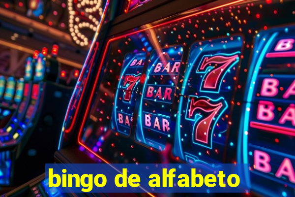 bingo de alfabeto