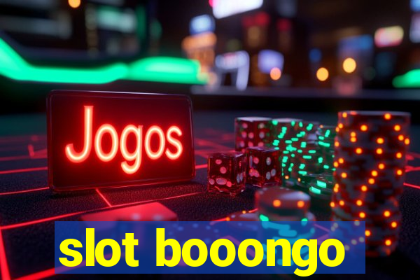 slot booongo