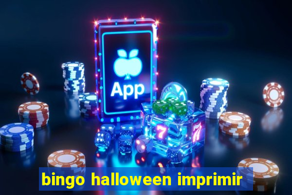 bingo halloween imprimir