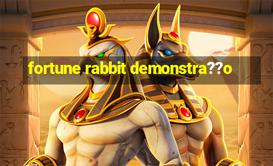 fortune rabbit demonstra??o