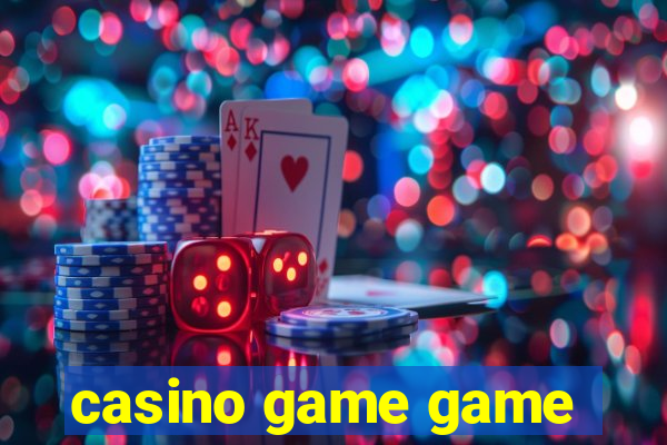 casino game game