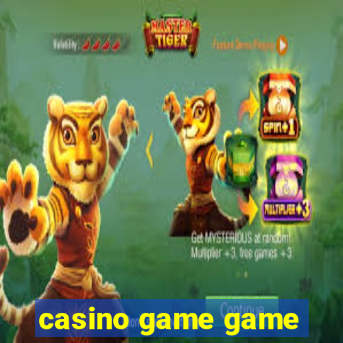 casino game game