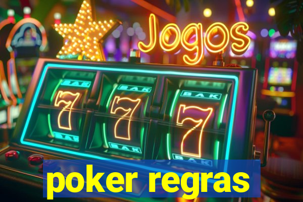 poker regras