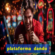 plataforma dando bonus de cadastro