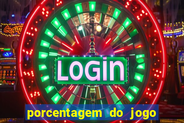 porcentagem do jogo fortune tiger