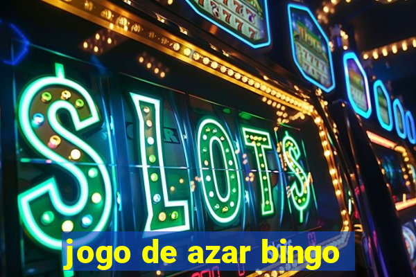 jogo de azar bingo