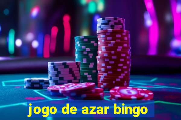 jogo de azar bingo