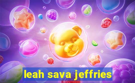 leah sava jeffries