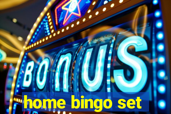 home bingo set