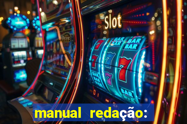 manual redação: folha pdf