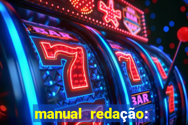 manual redação: folha pdf