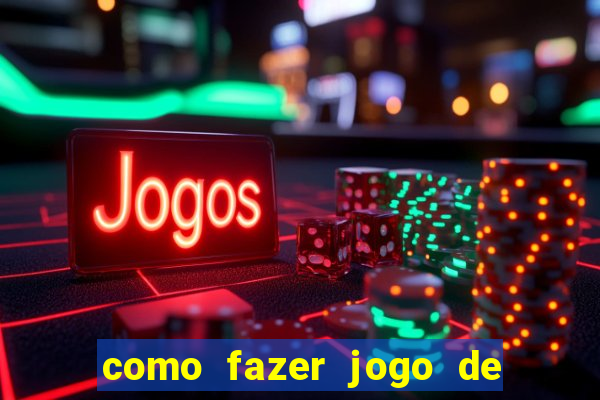 como fazer jogo de futebol online