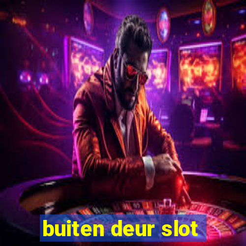 buiten deur slot