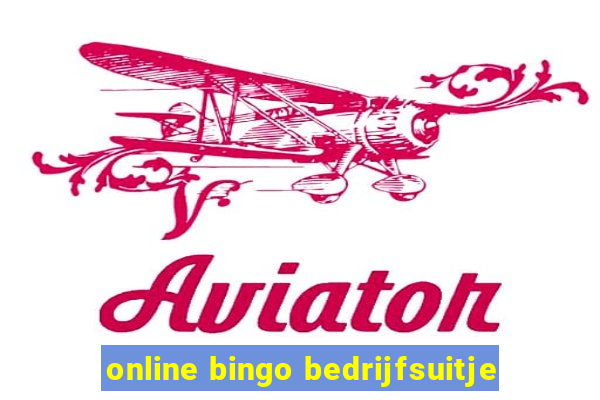 online bingo bedrijfsuitje