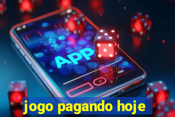 jogo pagando hoje