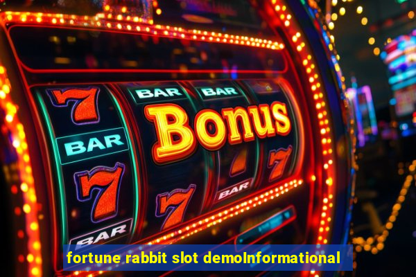 fortune rabbit slot demoInformational