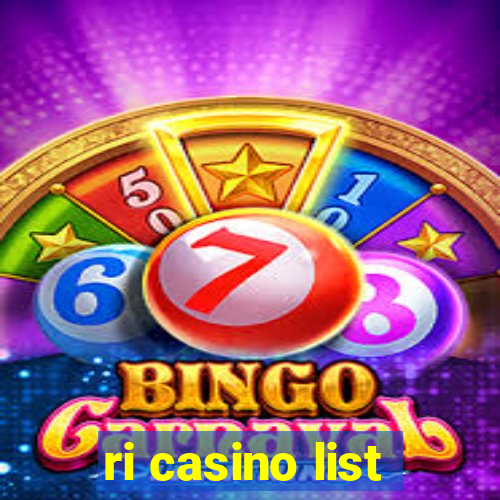 ri casino list