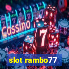 slot rambo77