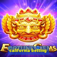 california betting