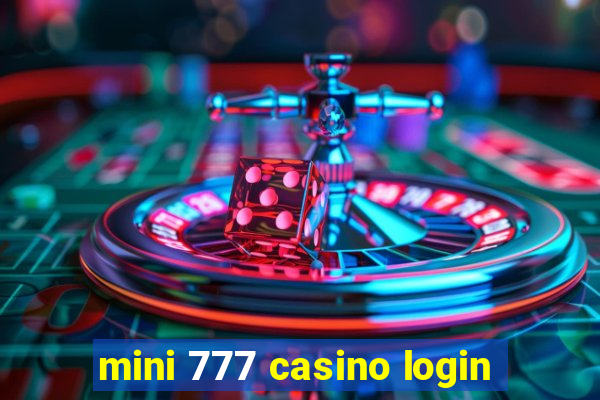 mini 777 casino login