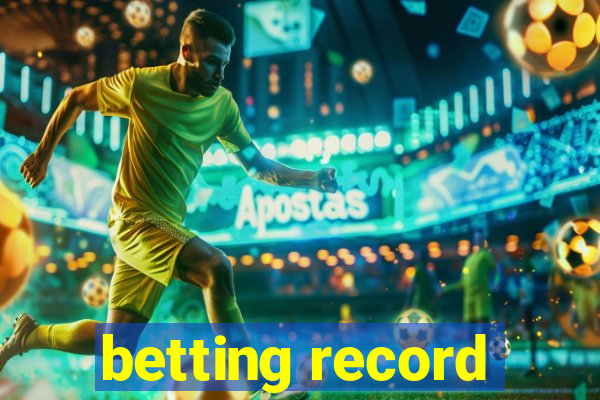 betting record