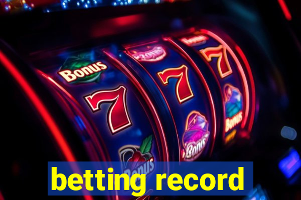 betting record