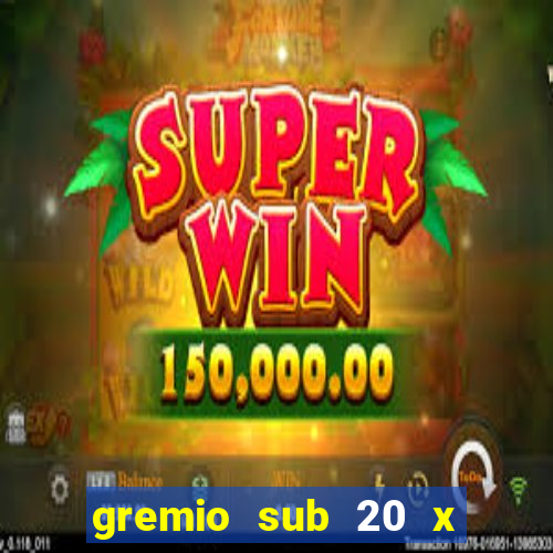 gremio sub 20 x inter sub 20