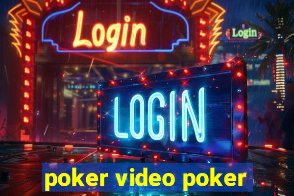 poker video poker