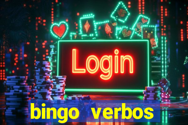 bingo verbos irregulares ingles