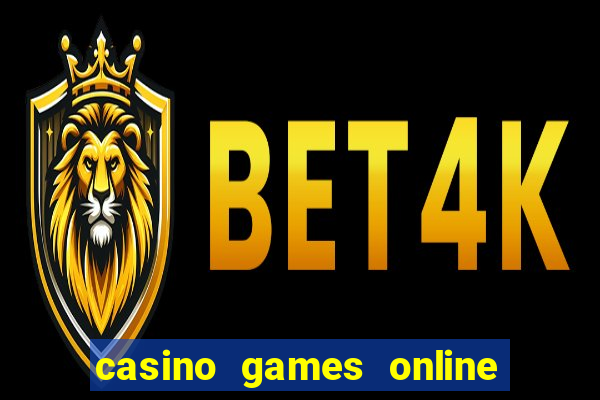 casino games online with real money