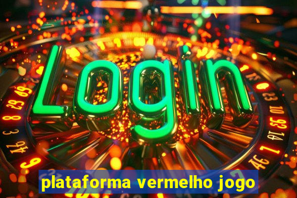 plataforma vermelho jogo