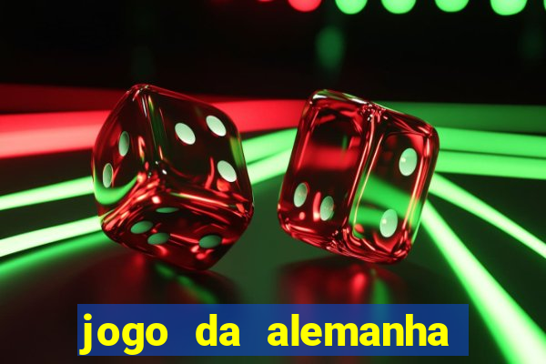 jogo da alemanha ao vivo