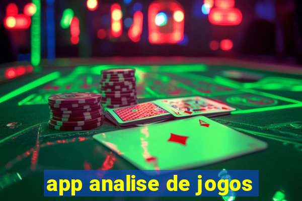 app analise de jogos