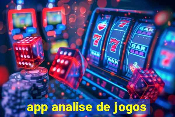 app analise de jogos