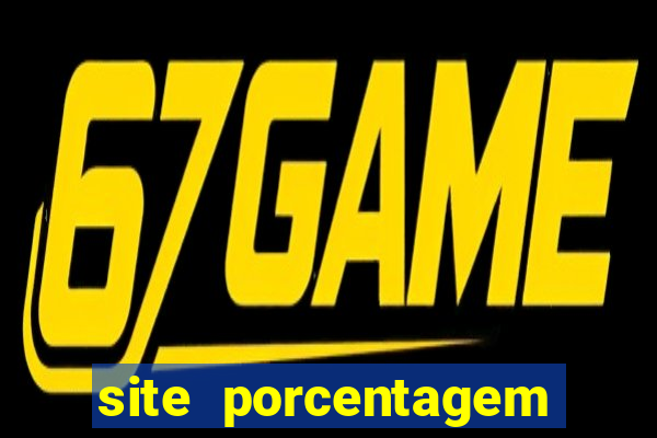 site porcentagem slots pg