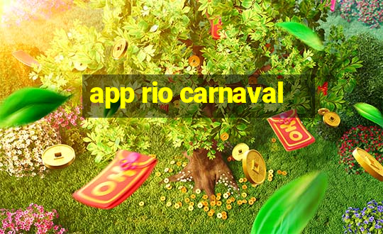 app rio carnaval