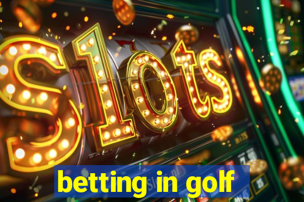 betting in golf