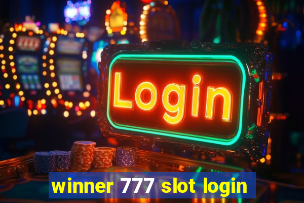 winner 777 slot login