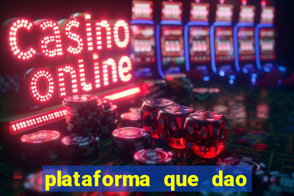 plataforma que dao bonus para jogar