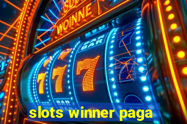 slots winner paga