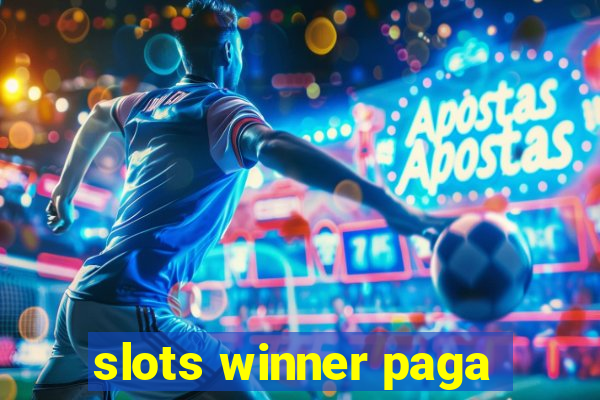 slots winner paga