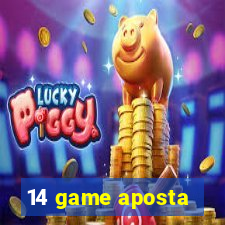 14 game aposta