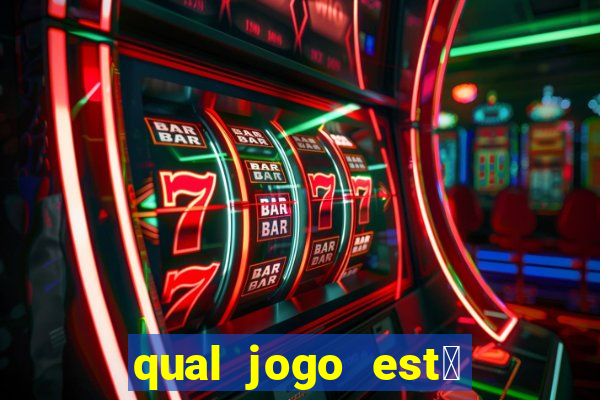 qual jogo est谩 pagando hoje