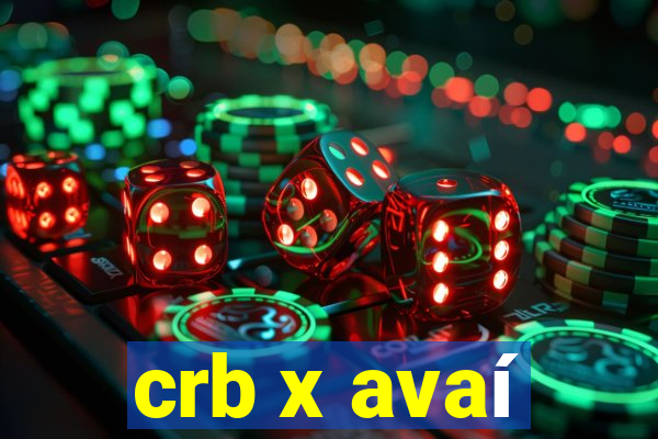 crb x avaí