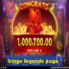 bingo legends paga