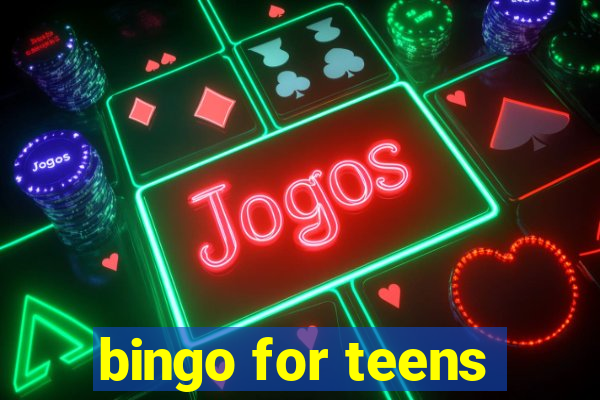 bingo for teens