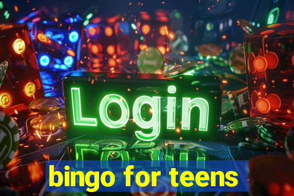 bingo for teens