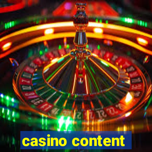 casino content