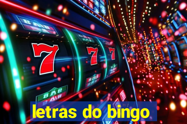 letras do bingo