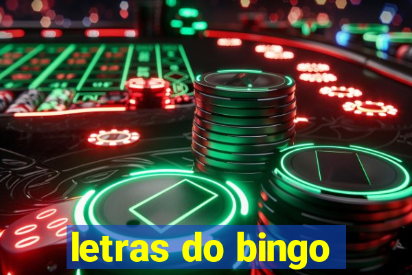 letras do bingo